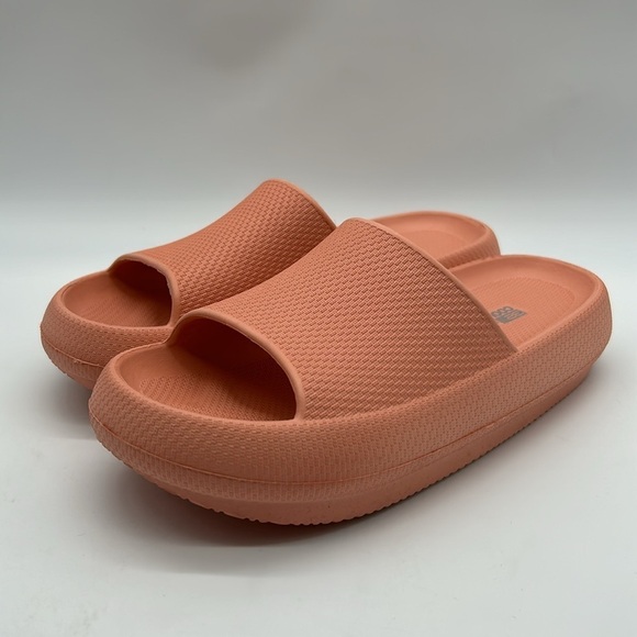 1900- 32 Degrees Cool Cushion Slide Orange Color Size L NWT - Picture 3 of 11